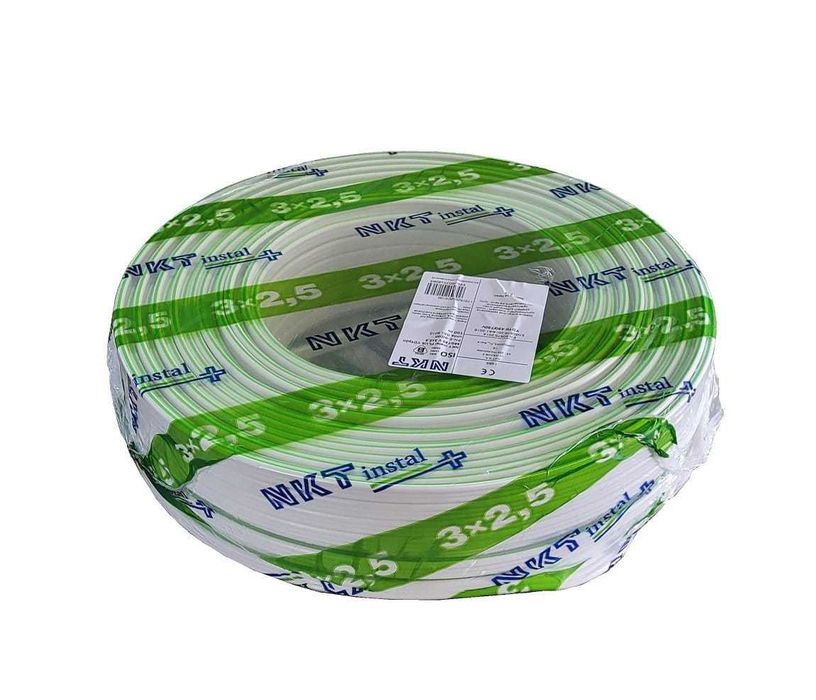 kabel NKT 3x1,5 i 3x2,5 przewód 100m