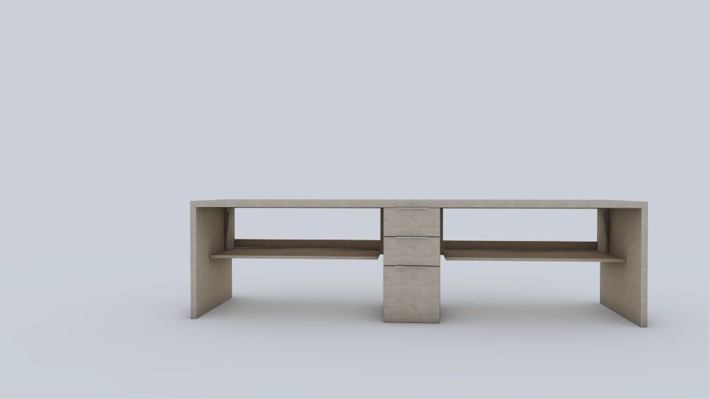 Secretária Dupla (para 2 pessoas)