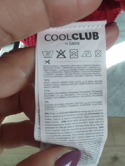 Sweterek świąteczny  Cool Club 134 cm
