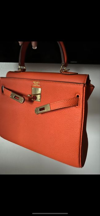 Сумка Hermes kelly 28 см в наявності шкіра togo
