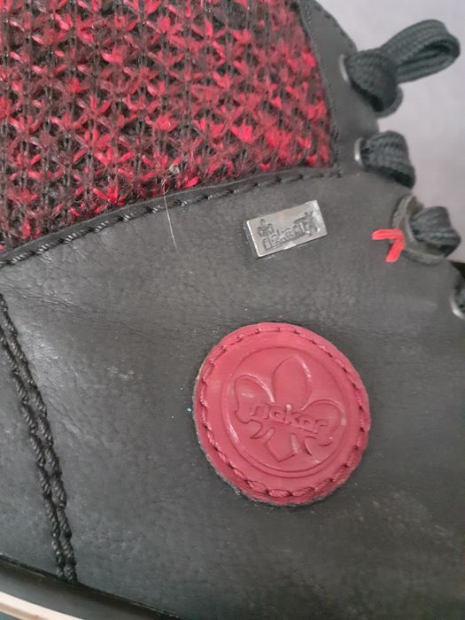 Buty rieker damskie ocieplane