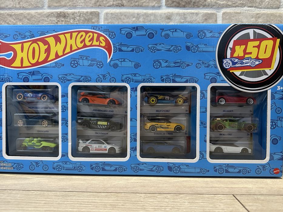 Hot Wheels Хот Вілс 50 шт Mattel