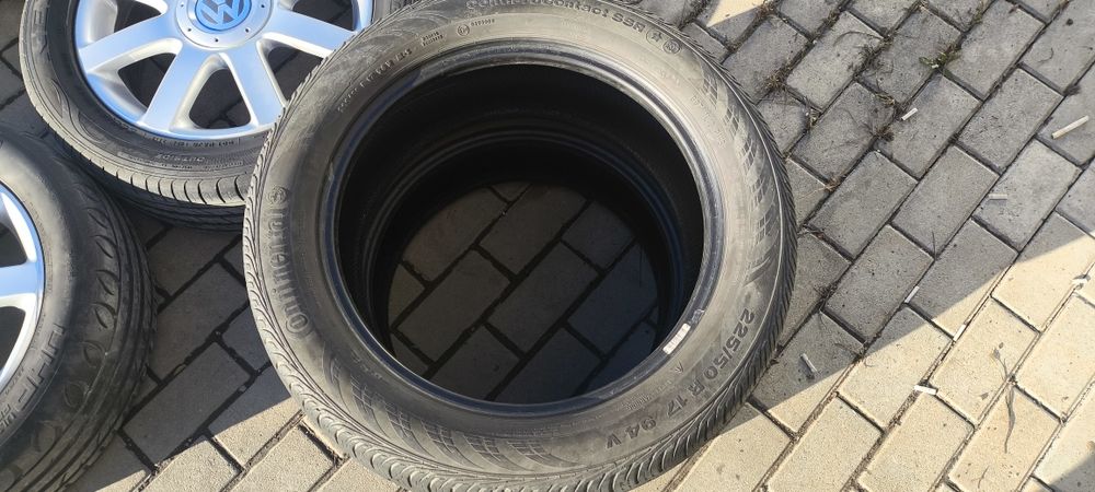 Диски 5 112 17 з резиною 225 50 17