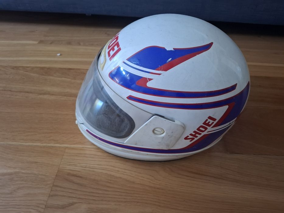 Capacete Shoei TF300 Vintage para Colecionar ou Restaurar