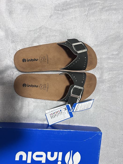 Klapki damskie inblu nowe rozmiar 36