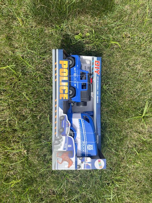 Auto Terenowe Jeep Przyczepa Koń Transporter Policja Do Rozkręcania