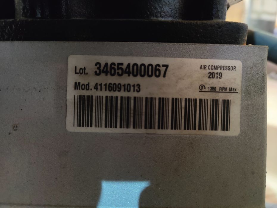 Компресор BALMA NS 39S+мотор 5kw+площадка ресівер