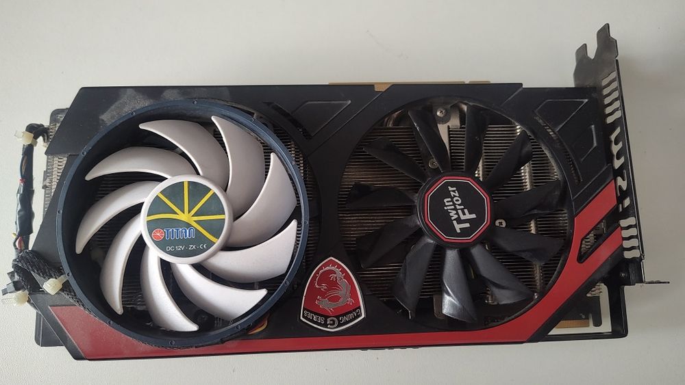 MSI Radeon r9 280x gaming 3gb sprawny