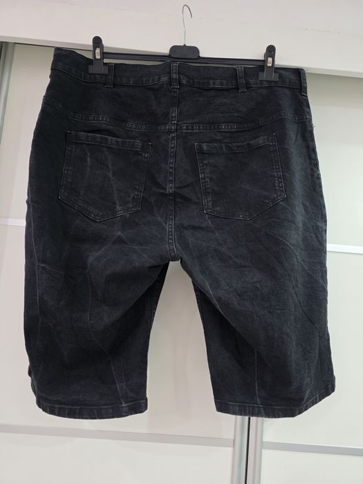 Spodenki jeans czarne męskie kaffe curve XXL