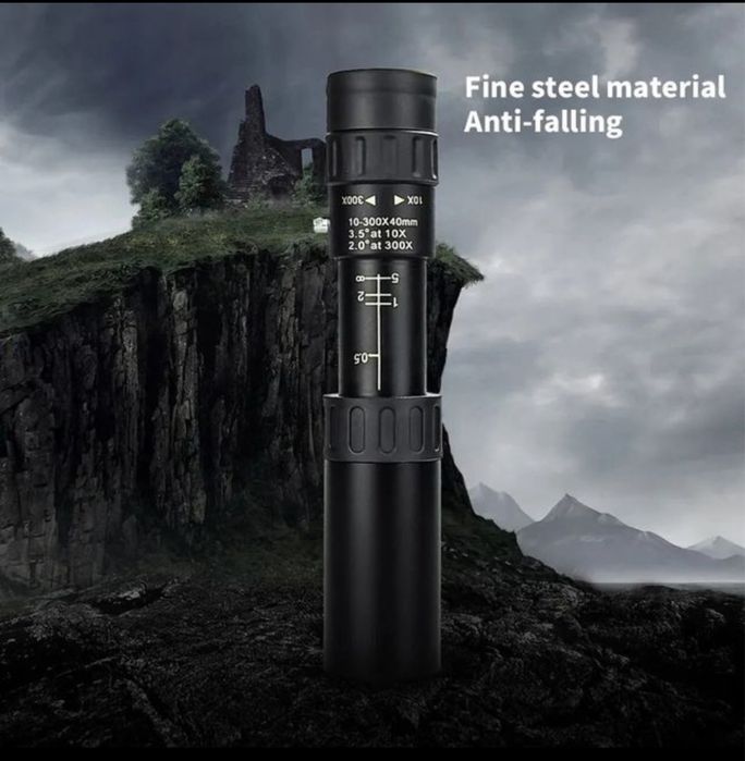 Monóculo de longo alcance 10-300x40