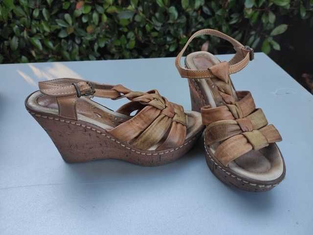 lote 4 pares nº37 em pele