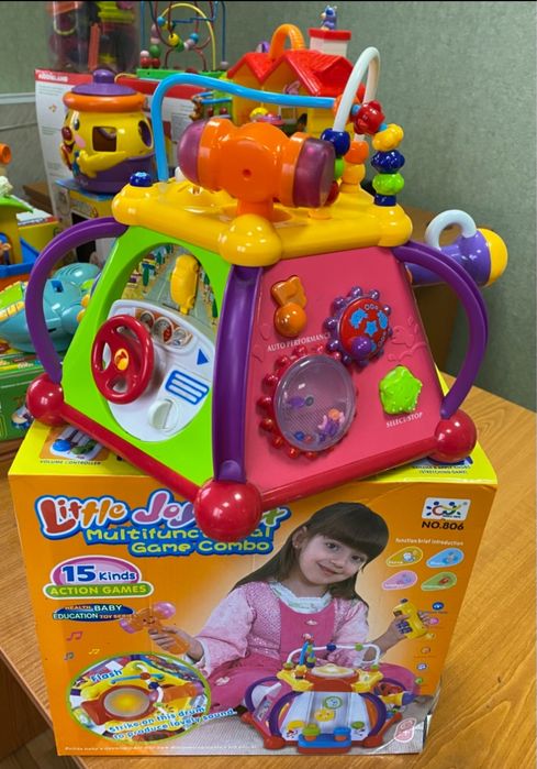 Ігровий розвиваючий центр  Limo toy box Мультибокс розвивальна іграшка
