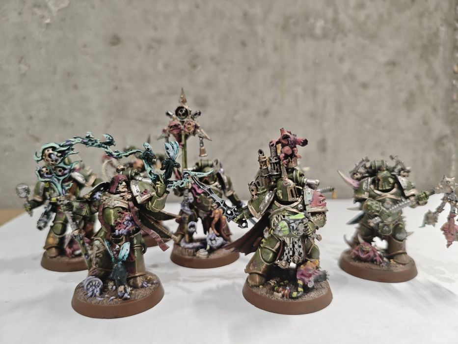 Warhammer Kill Team Palgue Marines - pomalowane