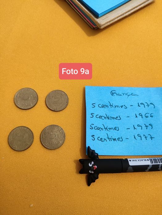 Moedas estrangeiras antigas para venda