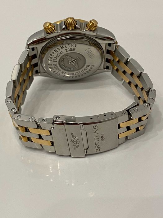 BREITLING CHRONOMAT Evolution Chronograph Steel/GOLD 18K