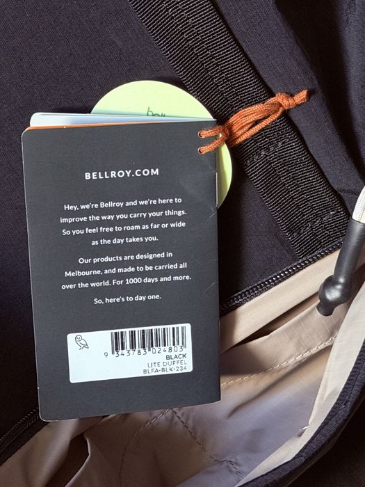 Torba miejska podróżna Bellroy Lite Duffel Bag 30L