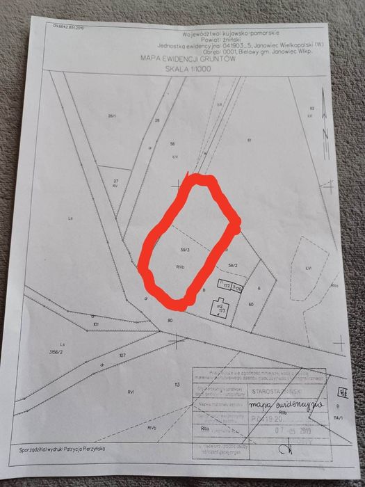 Działka rolno budowlana