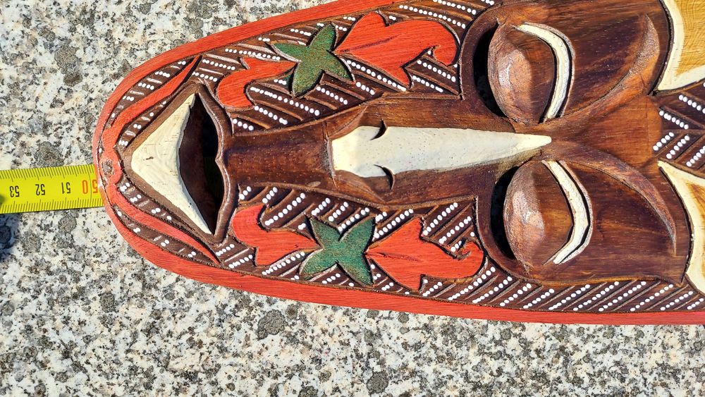 Rosto África Arte africana feito à mão