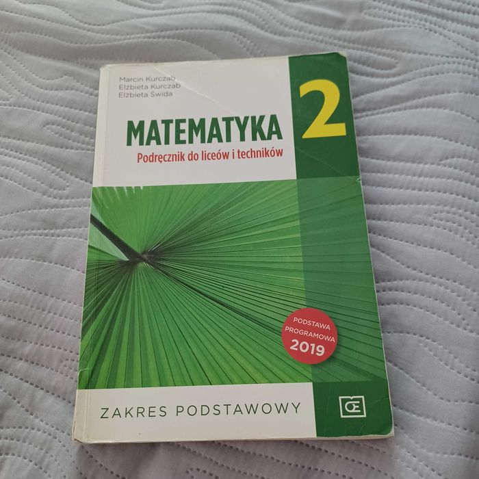 Matematyka 2 podręcznik
