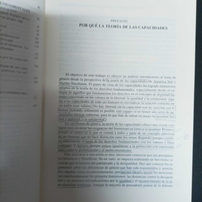 Desigualdades de Género Y Capacidades Humanas