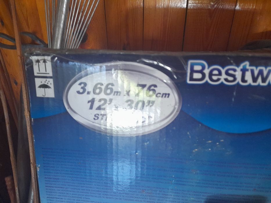 Rurki stelaż do basenu bestway 3.66x76cm