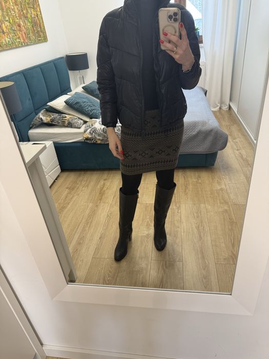 Kurtka damska zimowa Primark M L czarna pikiwana