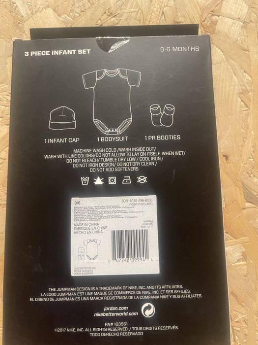 Komplecik jordan dla dziewczynki