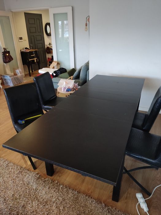Mesa extensível IKEA bjursta
