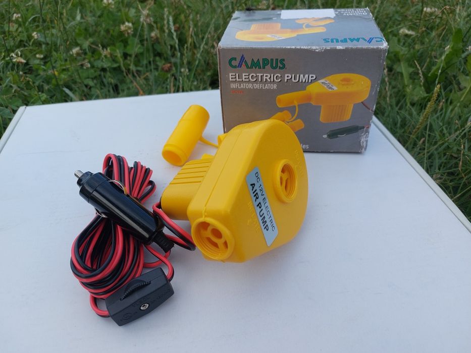 Міні-насос із автомобільною зарядкою