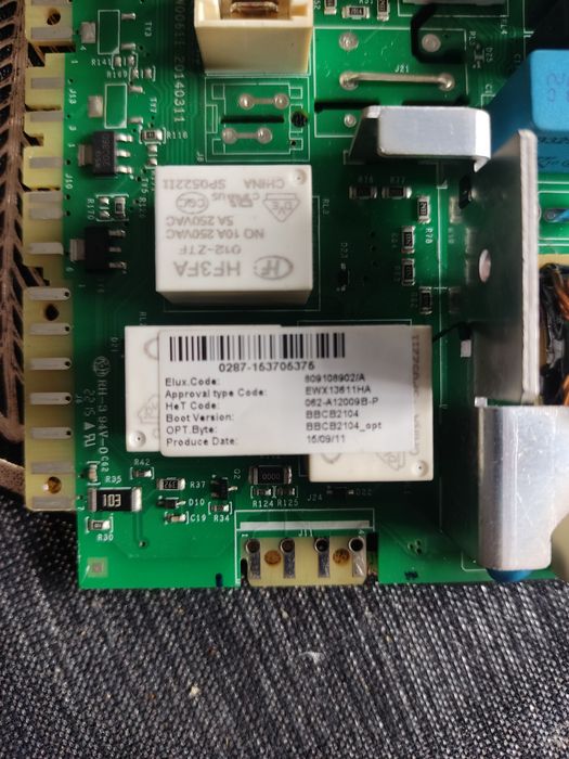 Moduł sterujący pralki Electrolux EWT1266TLW