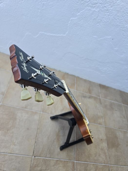 Guitarra Harley Benton Les Paul Canhoto / Esquerdino