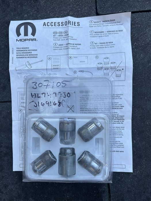 Секретні гайки на колеса