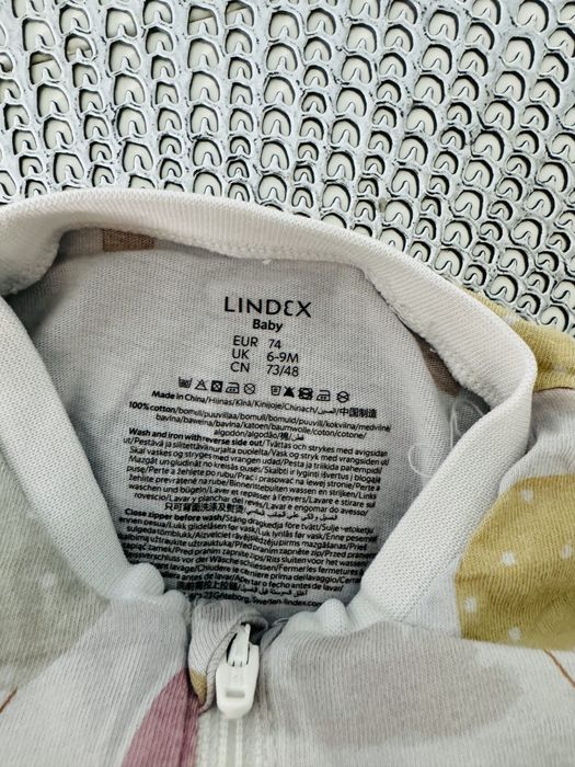 Pajacyk lindex r.74 w balony na zamek śpiochy piżama