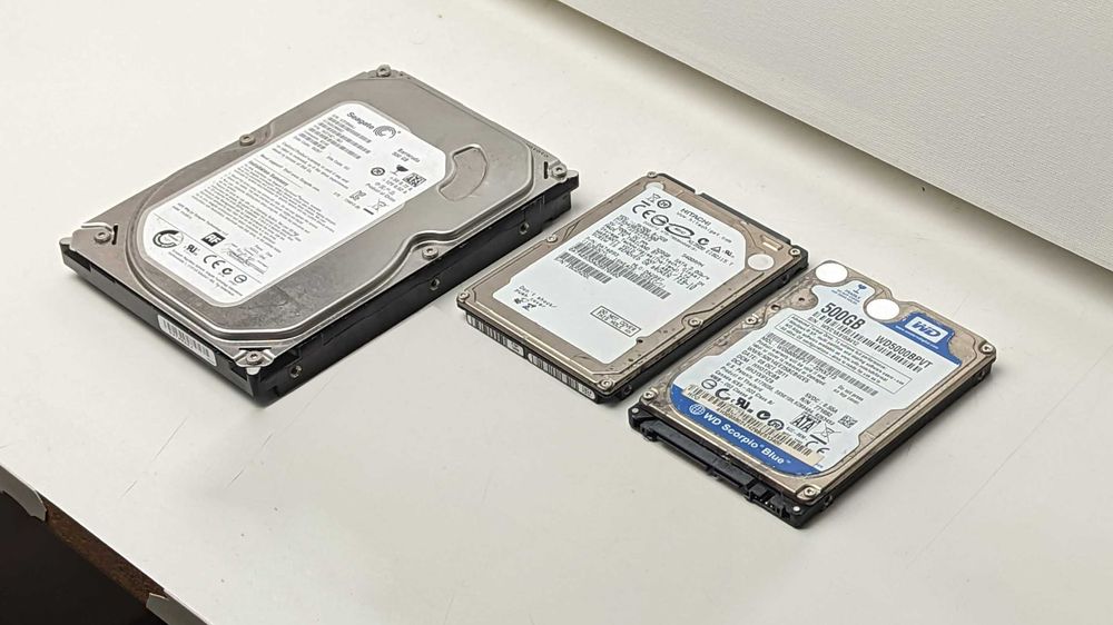 HDD's que não funcionam (para arranjar ou para peças)