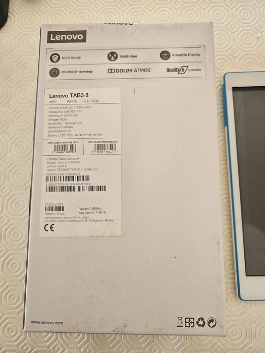 Tablet Lenovo TAB3 8