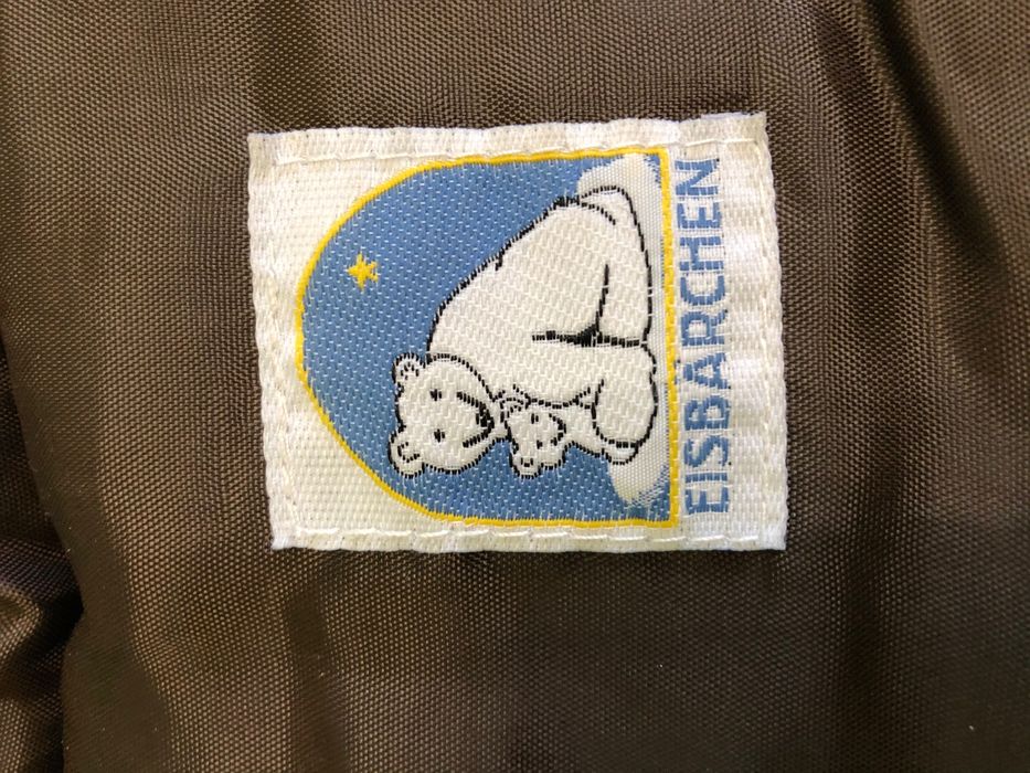 Утепленный конверт для коляски  и санок Eisbarchen шоколадный