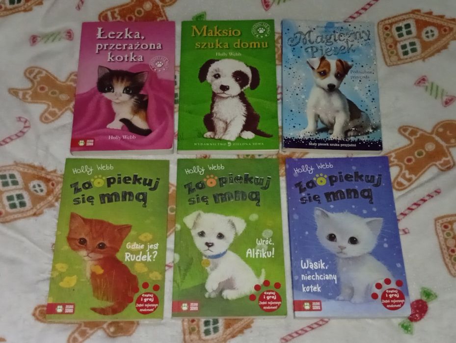 Zestaw 6 książek dla dzieci