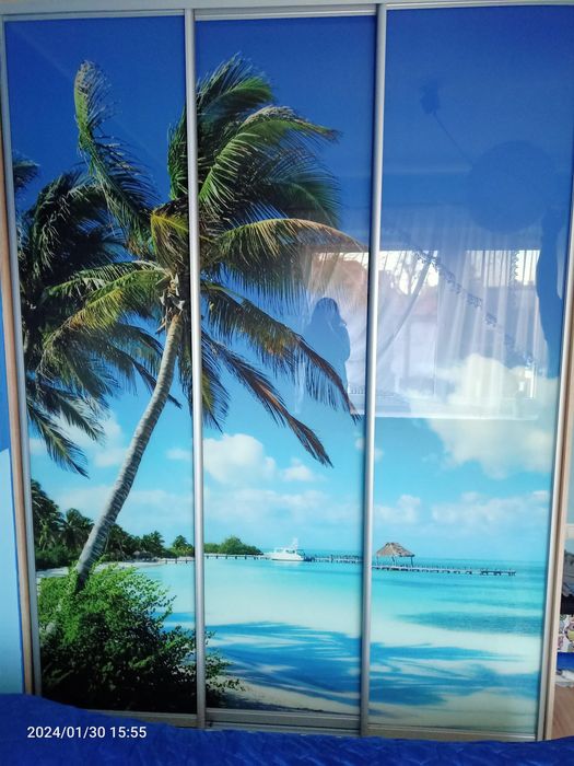 Dzwi do szafy przesuwnej z prowadnicą