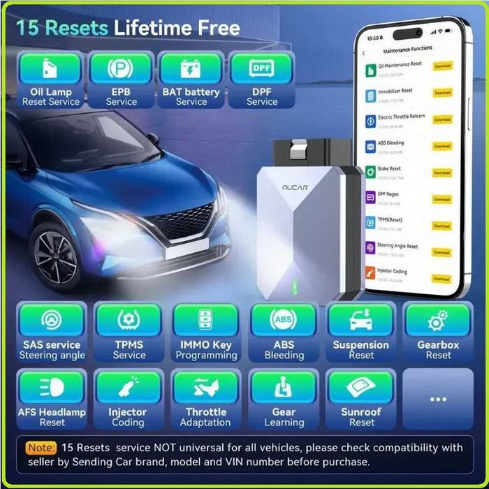 Мультимарочный MuCar BT200 Max протоколы CAN FD и EML327 Бессрочный с искусственным интеллектом + Удлинитель 36см OBD2