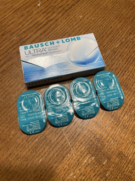 Szkła kontaktowe Bausch + Lomb Ultra -4,50