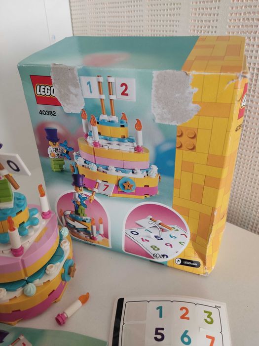 Конструктор Лего Lego Iconic Сувенірний набір День народження 40382