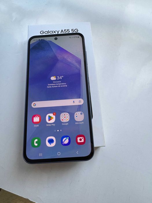 Samsung Galaxy A55 5G, 128 GB, Awesome Navy