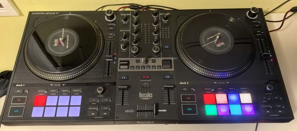 Hercules Inpulse T7 – Stan idealny, jak nowy! Kompletny zestaw sklepowy