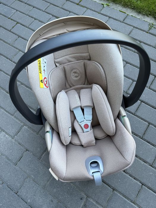 Cybex Cloud T i-Size Plus – Beige + baza obrotowa