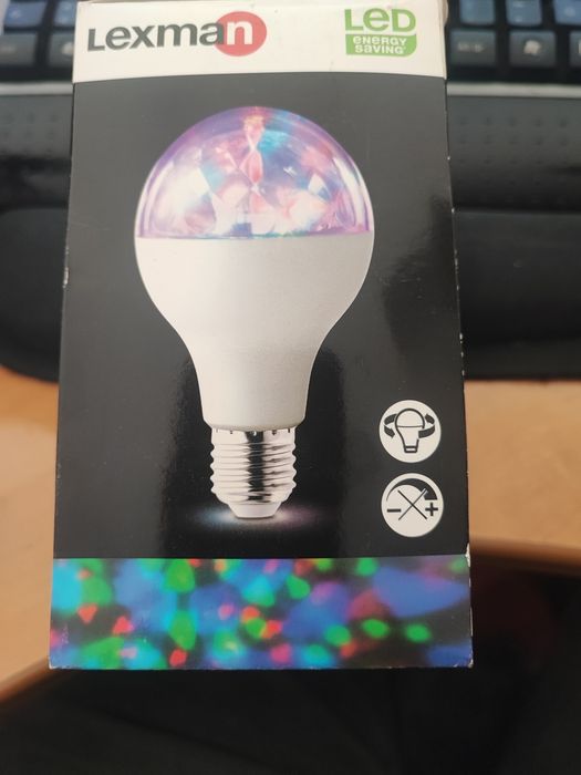 Lâmpada led decorativa e27 rgb lexman