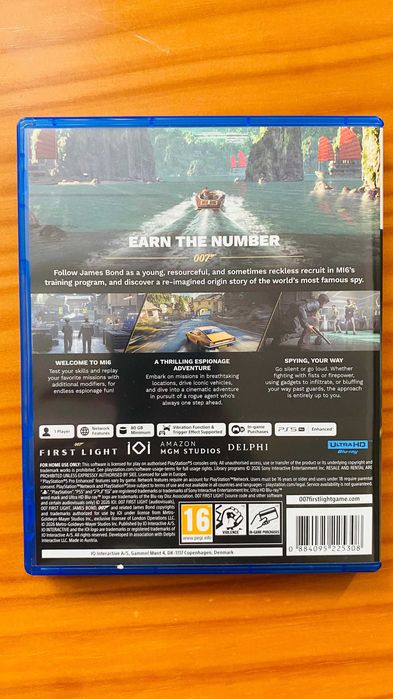 Jogo PS5 007 First Light zerada
