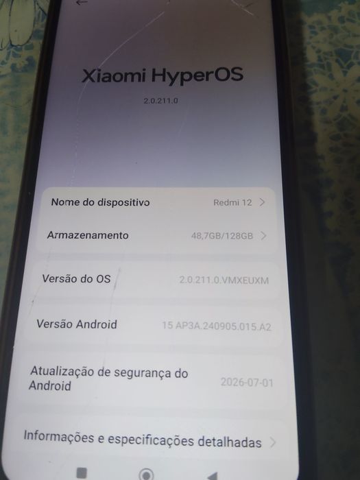 Xiaomi Redmi 12 – 128GB – Android 15 (HyperOS)