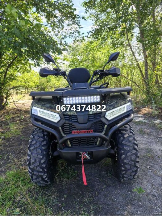 КВАДРОЦИКЛ SokMoto RAPTOR 450L EPS Сокмото (Електропідсилювач керма) EFI | 4х4 | Підігрів керма | Захист дна та ричагів доставка безкоштовна