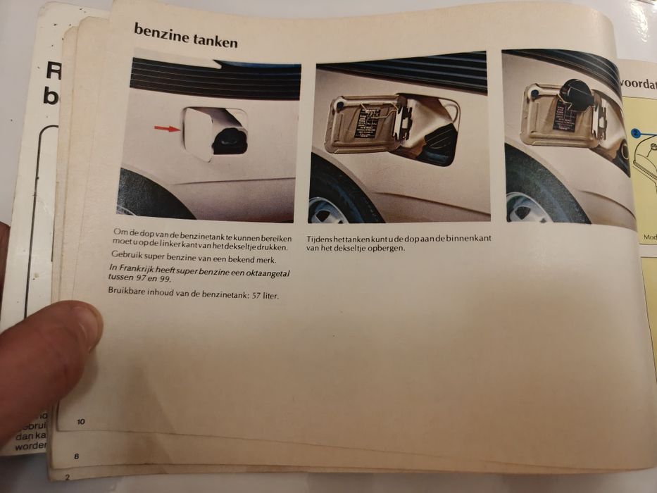 Manual Instruções Renault Fuego