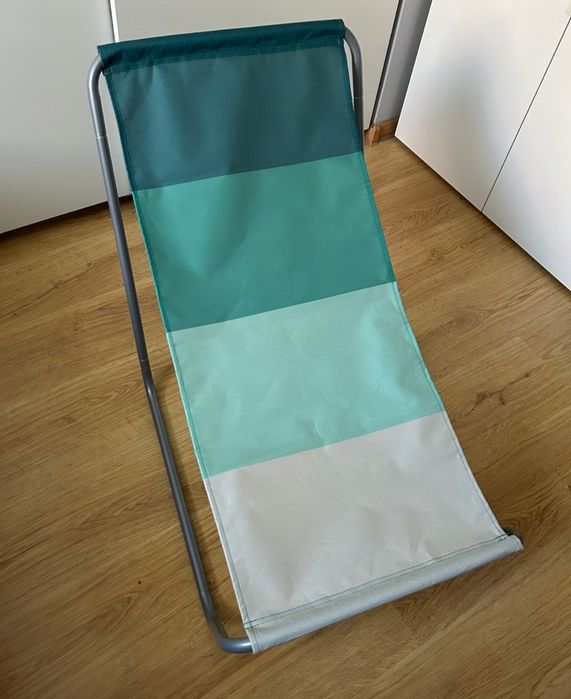 Leżak Składany Plażowy Ogrodowy z Pokrowcem – Lekki i Wygodny!